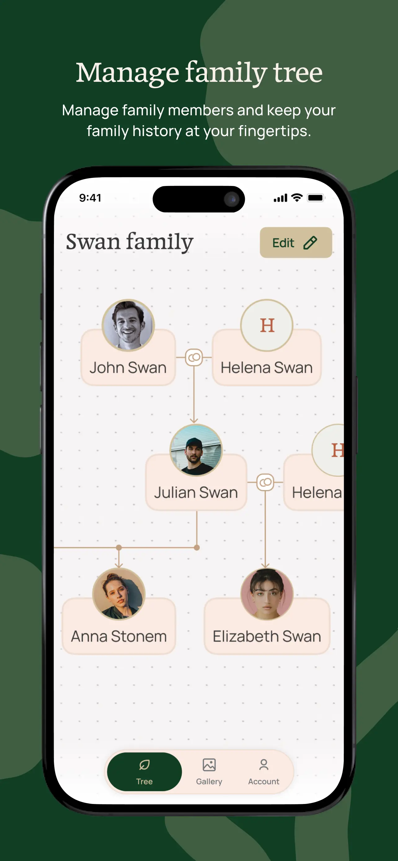 Rooted Memories app screenshot 2