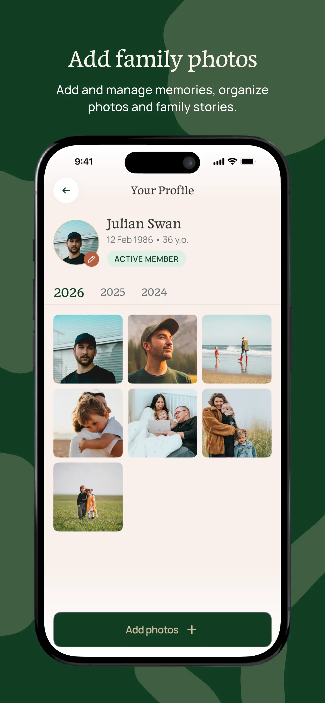 Rooted Memories app screenshot 4